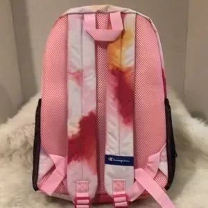 Champion Tie Dye Large Backpack OS NWT Champion orange/blackTye Dye BackPack | eBay main image 4